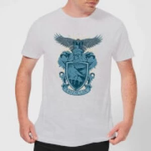 Image of Harry Potter Ravenclaw Drawn Crest Mens T-Shirt - Grey - L