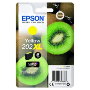 Image of Epson 202XL Kiwi Yellow Ink Cartridge