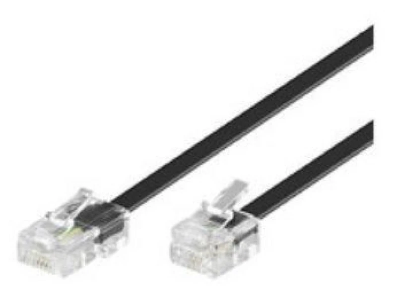 Image of Microconnect MPK456S telephone cable 6m Black