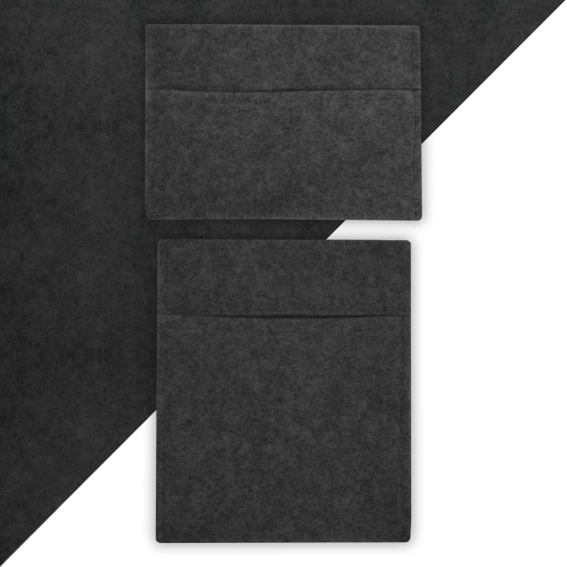 Image of MONSTER SHOP Camper Van Lining & 2 x Storage Pouches Anthracite Grey Carpet 4 5055986191865