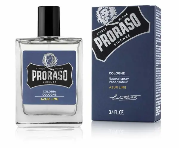 Image of Proraso Azur & Lime Eau de Cologne For Him 100ml