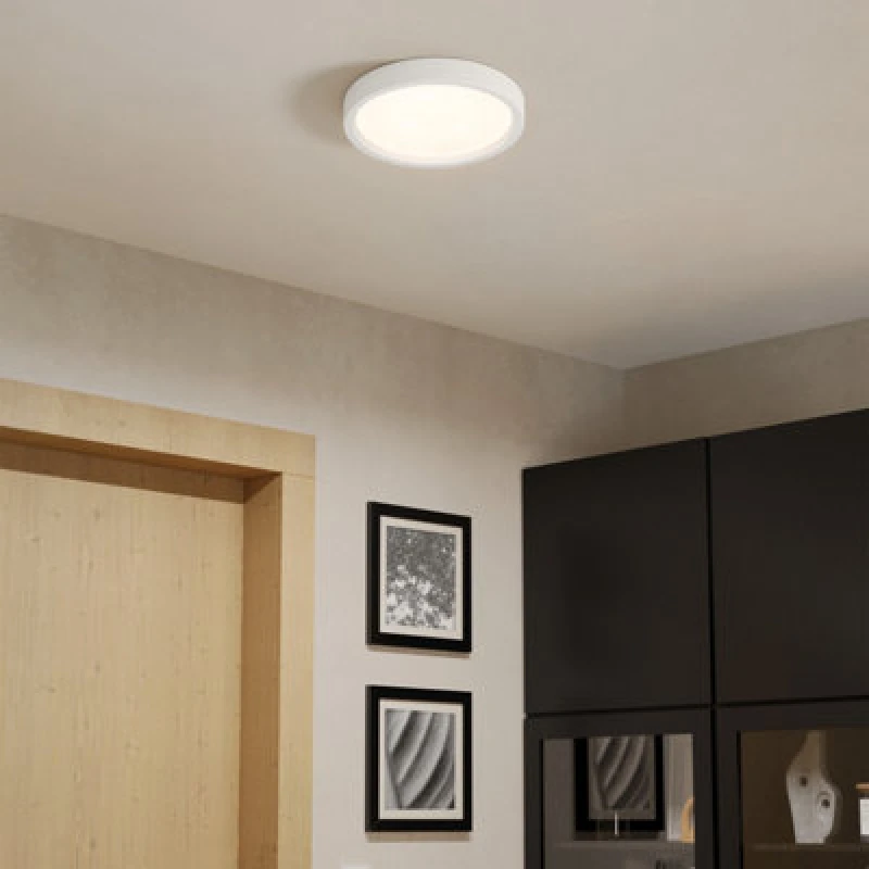 Image of EGLO Basic Idun-E White Ceiling Light White