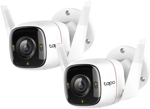 Image of TP Link Tapo C320WS 2K HD Outdoor Security Camera - 2-Pack TAPO C320WS * 2/KTO
