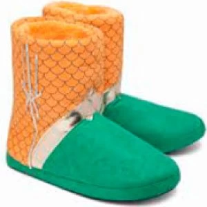 Image of DC Comics Aquaman Uniform Slippers - S-M