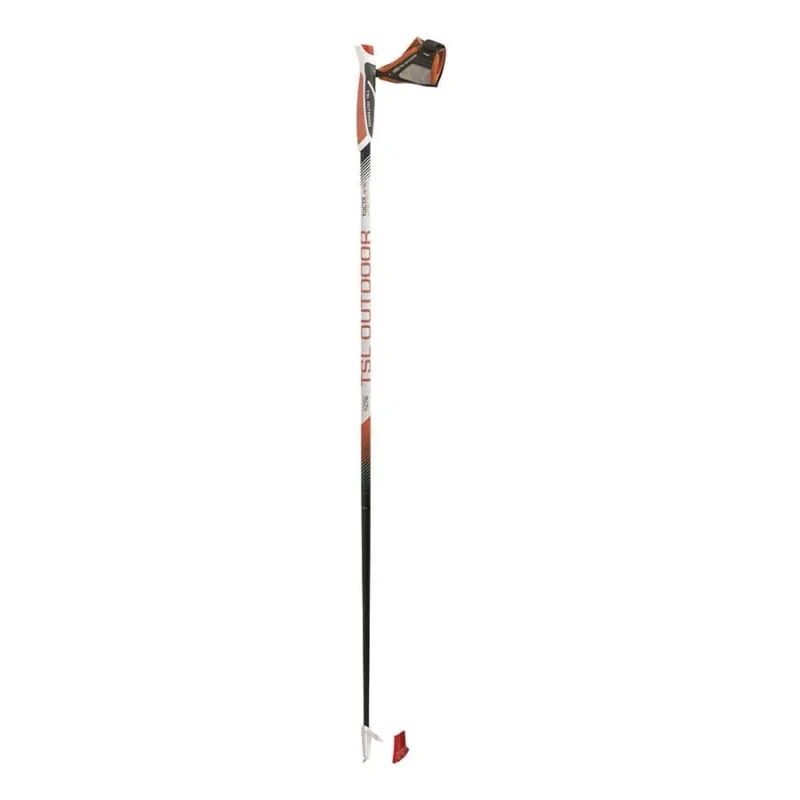 Image of Nordic walking poles TSL Tactil C50 Spike Rouge Unisex 110 cm