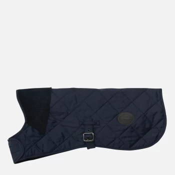 Image of Barbour Causal Quilted Dog Coat - Navy - S