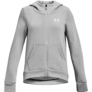 Image of Under Armour Fleece LU FZ Hoodie - Grey
