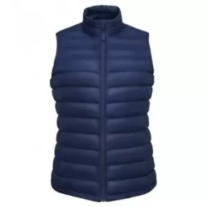 Image of SOLS Womens/Ladies Wilson Lightweight Padded Bodywarmer (L) (French Navy)
