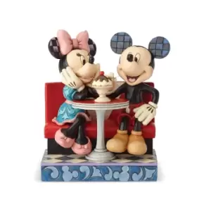Image of Disney Traditions Love Comes In Many Flavours Mickey & Minnie Figurine