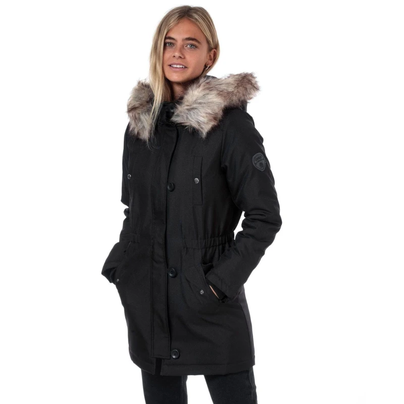 Image of Only Iris Winter Parka Jacket Black female 18