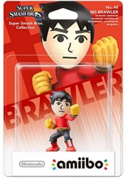Image of Nintendo Amiibo Smash Bros Collection Character - Mii Brawler Wii U / Nintendo 3DS