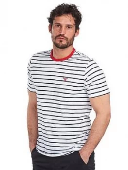 Image of Barbour Barbour Portree Stripe Ringer T-Shirt