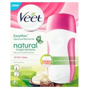 Image of Veet Natural Inspirations EasyWax Roll-On Kit