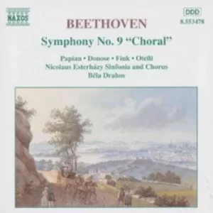 Image of Symphony No 9 choral by Ludwig van Beethoven CD Album