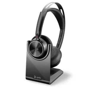 Image of Poly Voyager Focus 2-M USB-A Headset with Stand
