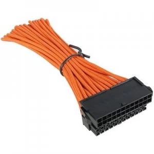 Image of Bitfenix Current Cable extension [1x ATX power plug 24-pin - 1x ATX power socket 24-pin.] 30.00cm Orange, Black