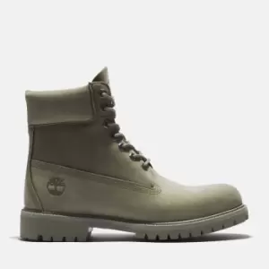 Image of Timberland Premium 6" Boot For Men In Green Dark Green, Size 7