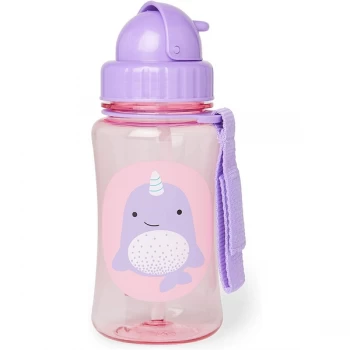 Image of Skip Hop Zoo Straw Bottle - Narwhal
