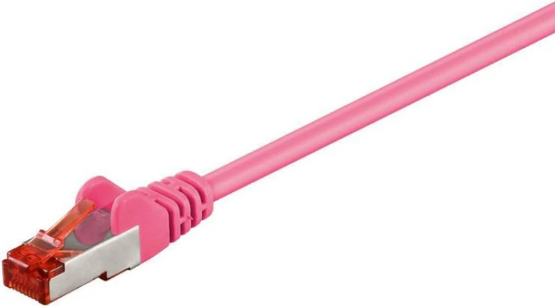 Image of Microconnect SSTP602PI networking cable Pink 2m Cat6 S/FTP (S-STP)