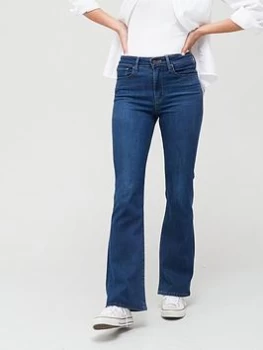 Image of Levis 725 High Rise Bootcut Jean - Indigo, Blue, Size 27, Inside Leg 32, Women