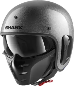 Image of Shark S-Drak 2 Glitter Jet Helmet, silver, Size S, silver, Size S