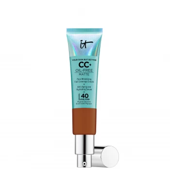Image of IT Cosmetics Your Skin But Better CC+ Oil-Free Matte SPF40 32ml (Various Shades) - Rich Honey