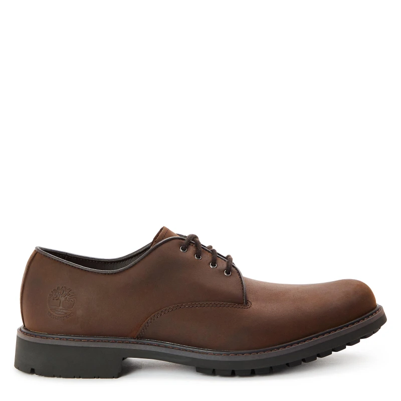 Image of Timberland Mens Waterproof Derby Shoes Dark Brown male 7 (41)