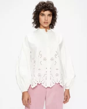 Image of Ted Baker Cut-out Detail Blouse