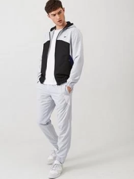 Image of Lacoste Sport Hooded Tracksuit - Grey