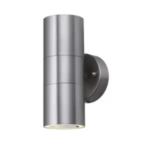Image of Outdoor Stainless Steel Dual Wall Light (GU10 LED)