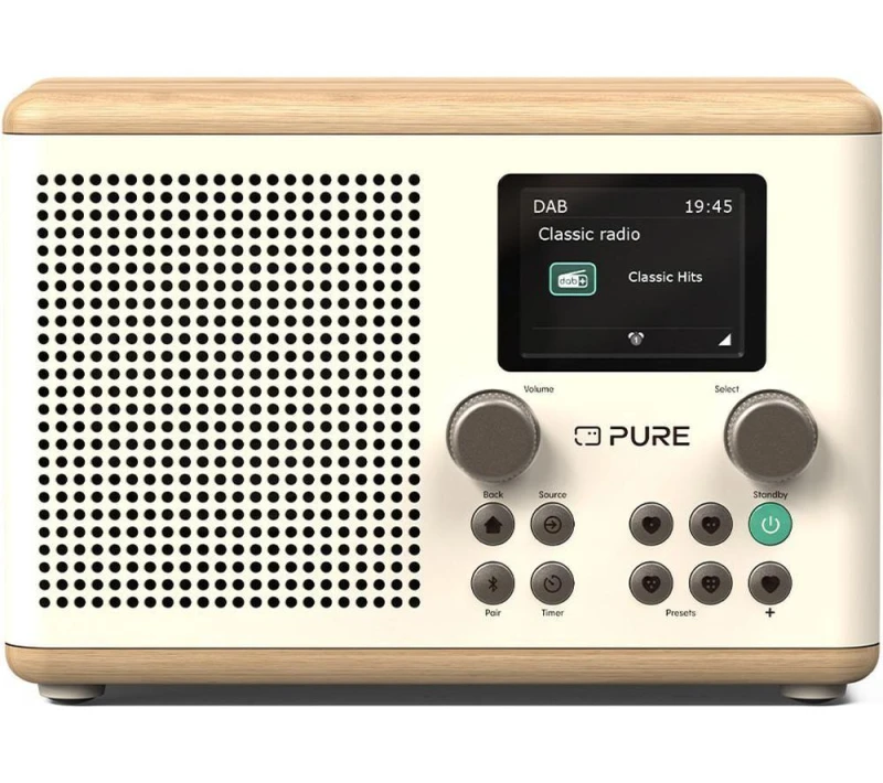 Image of Pure Pure Classic H4 DAB Home Radio - Oak