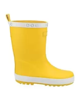 Image of Cotswold Prestbury Wellington Boots, Yellow, Size 5 Older