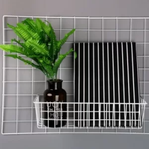 Image of WR014 White Decorative Metal Wall Accessory