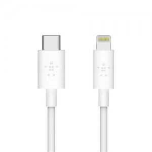 Image of Belkin F8J239BT04-WHT USB cable 1.2 m USB C White