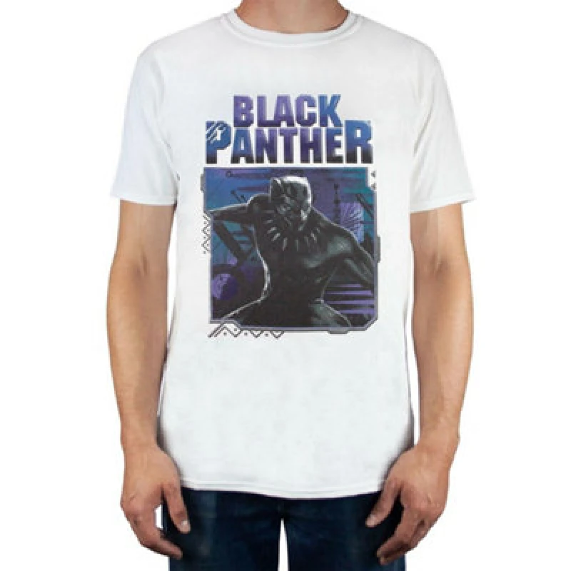 Image of Marvel Short Sleeved T-Shirt White