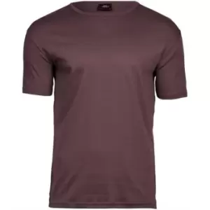 Image of Tee Jays Mens Interlock T-Shirt (S) (Grape)