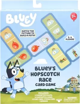 Image of Bluey Bluey's Hopscotch Race Card Game