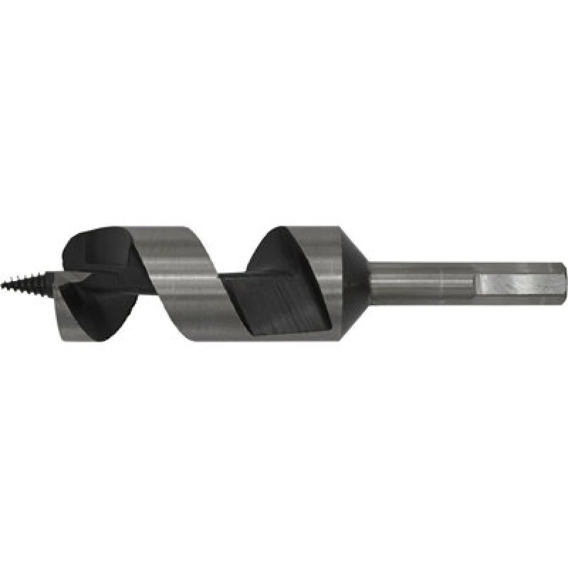 Image of Loops 32 x 155mm Hardened Auger Wood Drill Bit - Hexagonal Shank - Woodwork Timber Multi