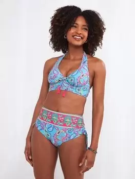 Image of Joe Browns Maldives Boho Brief Blue Multi, Blue, Size 8, Women