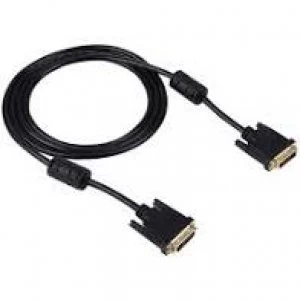 Image of DVI-D Dual Link (M) to DVI-D Dual Link (M) 2m Black OEM Display Cable