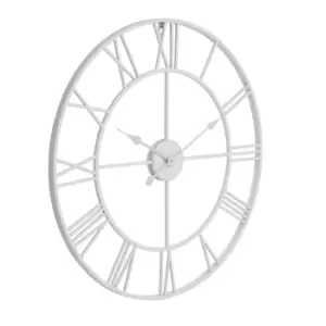 Image of White Skeleton Wall Clock