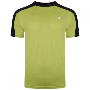 Image of Dare2B Discernible T-Shirt - LimeGrn/Blk