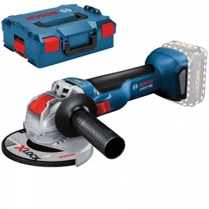 Image of Bosch GWX 18 V-10 18v Cordless X Lock Angle Grinder 125mm No Batteries No Charger Case