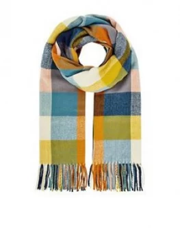 Image of Accessorize Sadie Oversized Check Blanket - Multi