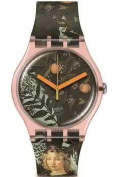 Image of Unisex Swatch Allegoria Della Primavera By Botticelli Art Journey Watch SUOZ357