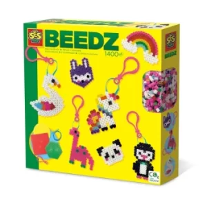 Image of SES CREATIVE Keychains Iron-on Beads Mosaic Set, 5 Years or Above (06261)