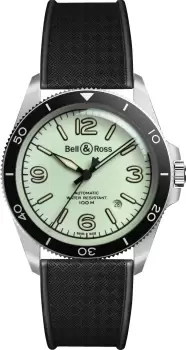 Image of Bell & Ross Watch Vintage BR V2-92 Full Lum Rubber Limited Edition