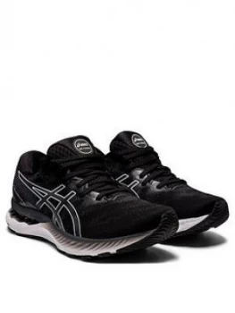 Image of Asics Gel-Nimbus 23 Trainers - Black/White