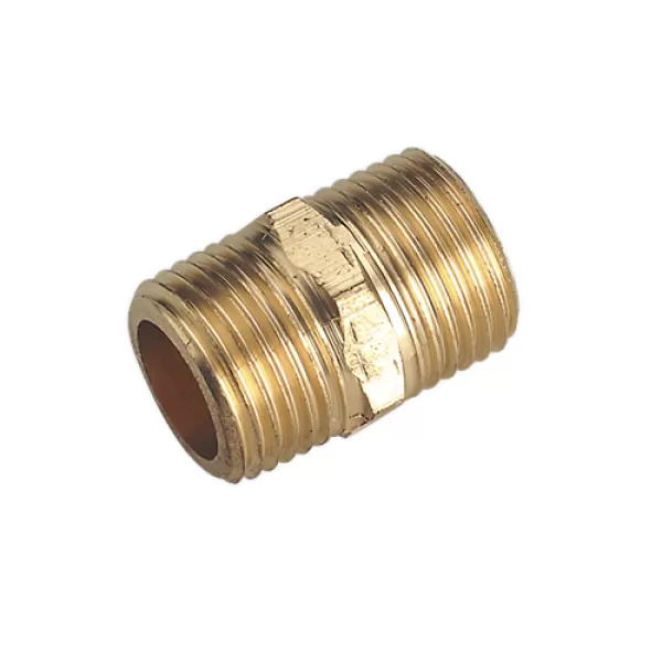 Image of Sealey SA1/1212 Double Male Union 1/2BSPT to 1/2BSPT