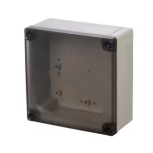 Image of Fibox 6011907 PC 125/60 HT Enclosure, PC Smoked transparent cover